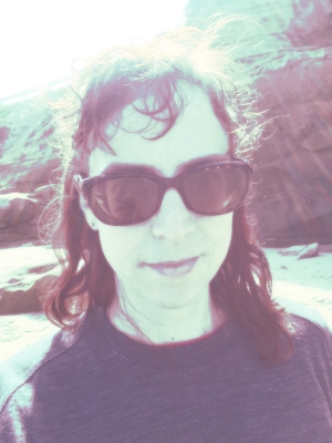 Mama Boo at the beach in 2014
